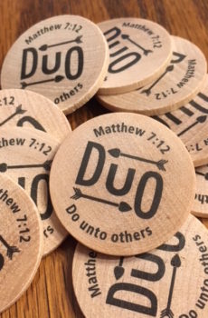 Bag of 10 DUO coins