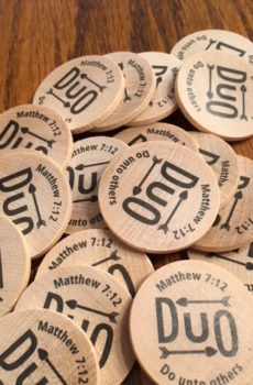 Bag of 25 DUO coins